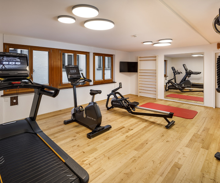 Fitnessraum für neue  Energie.